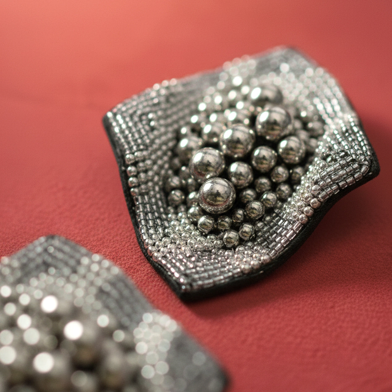 Verve Metallic Handcrafted Earrings